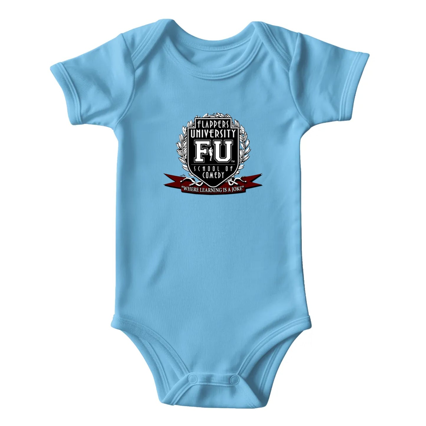 6516A Gerber ONESIES® Brand Short Sleeve Bodysuits Front Print