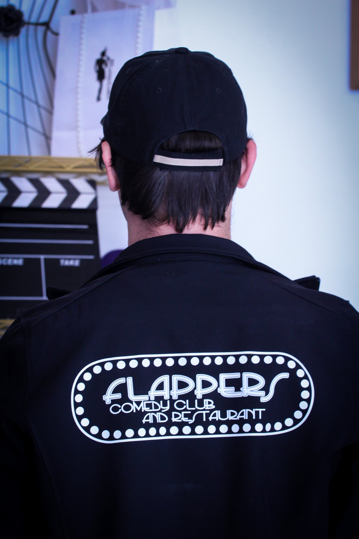 Baseball Hat with Flappers Logo
