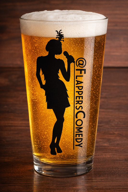 Flappers Pint Glass