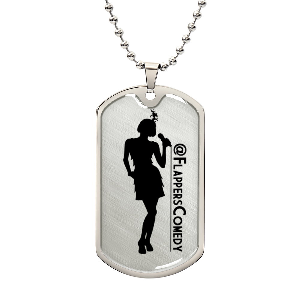 Flappers Comedy Dogtag